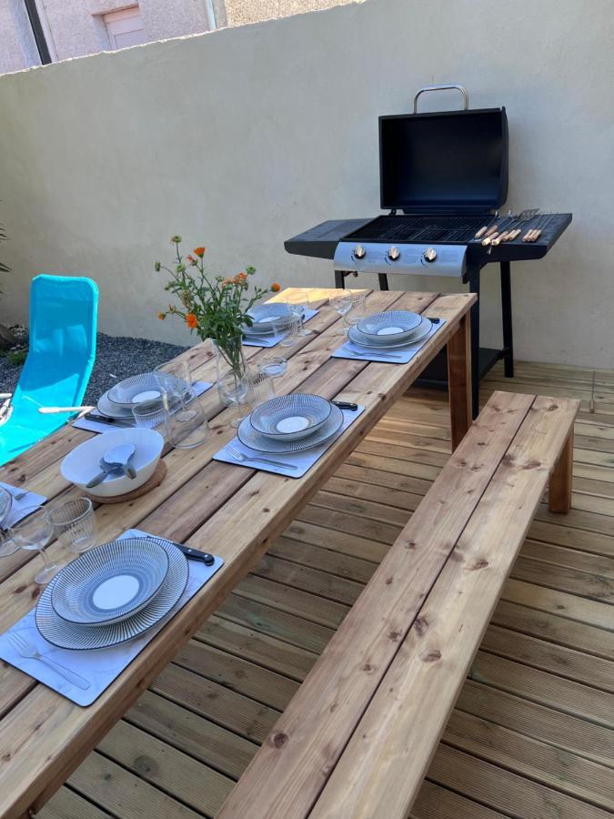Charmante Maison Climatisee Avec Piscine Au Calme A Carcassone Kültér fotó