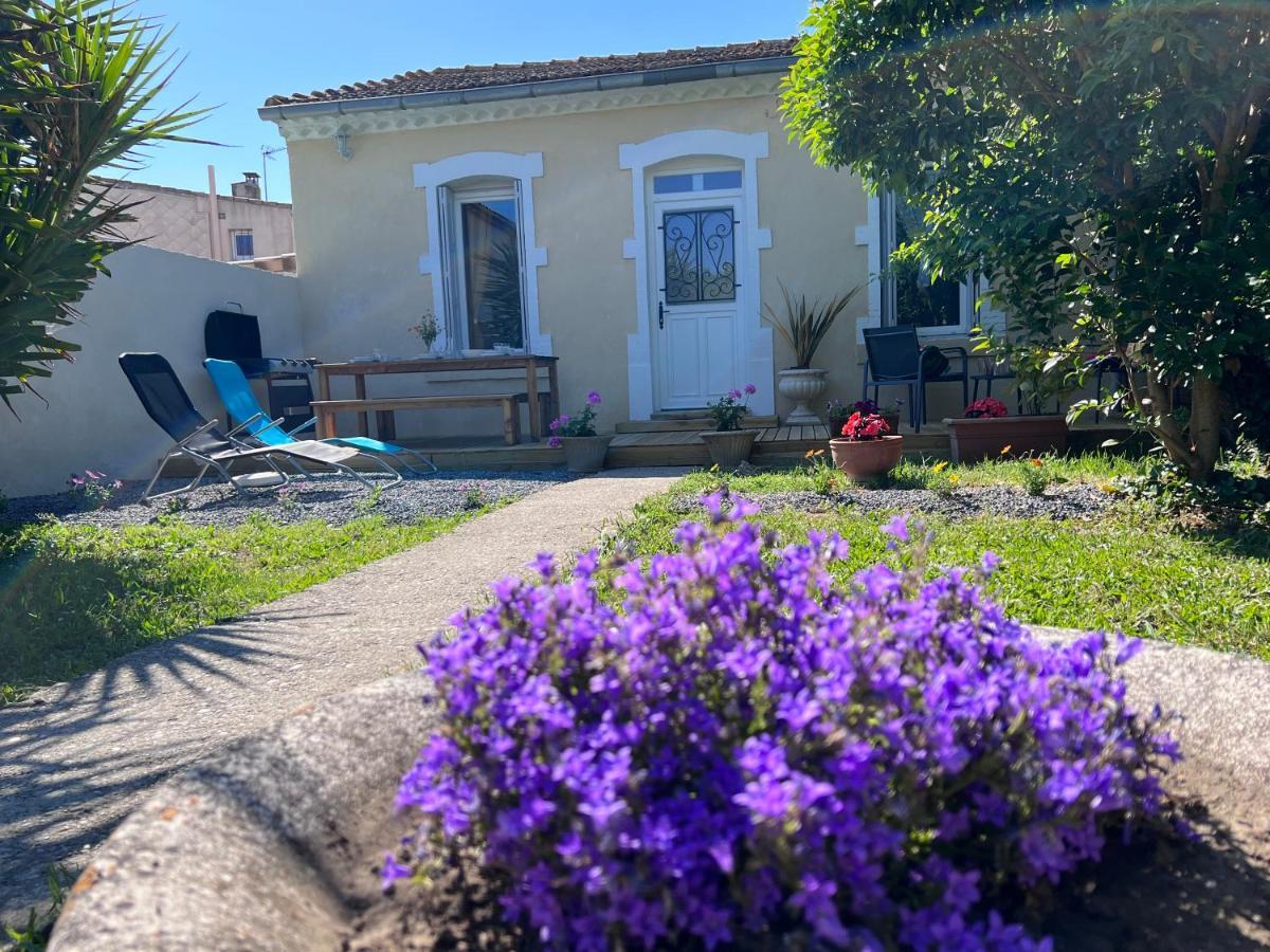 Charmante Maison Climatisee Avec Piscine Au Calme A Carcassone Kültér fotó